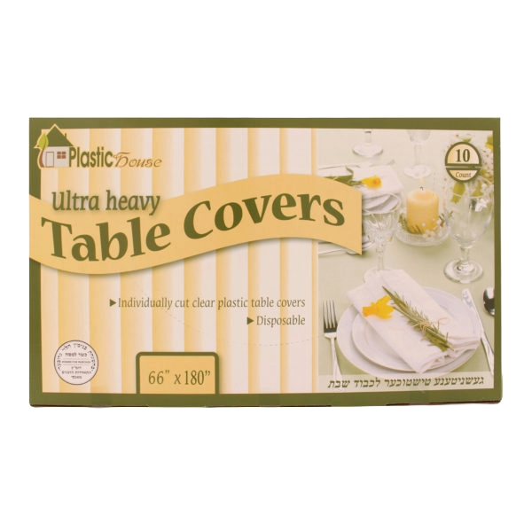 Clear Ultra Heavy Table Cover