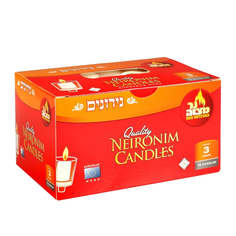 3 Hour Neironim Candles (72 Count)