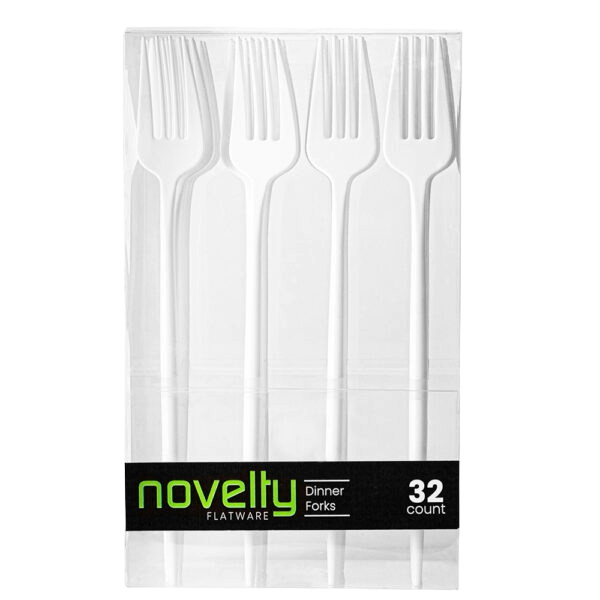 Novelty Flatware White
