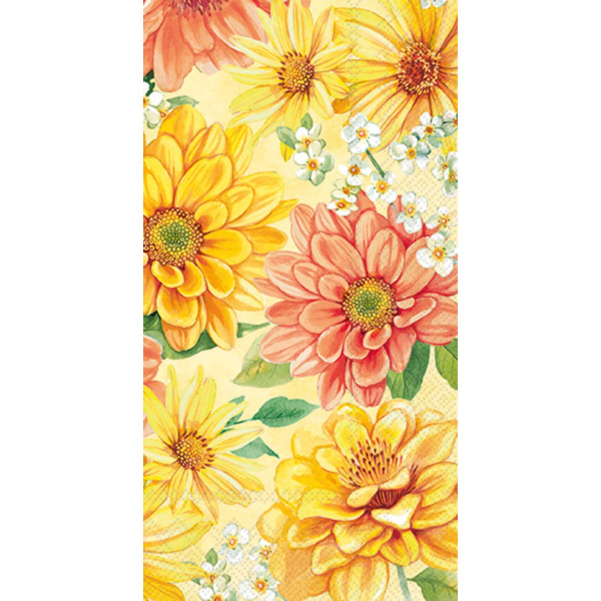 Watercolor Flowerfield Lunch Napkins (20 Count)