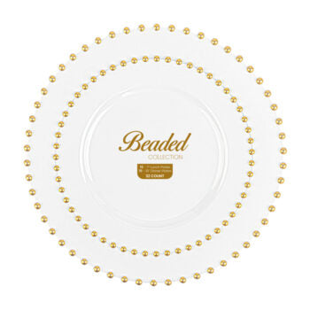 White/Gold Beaded Collection