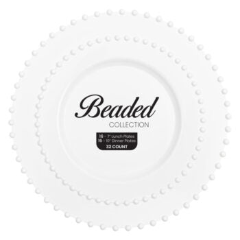 White Beaded Collection