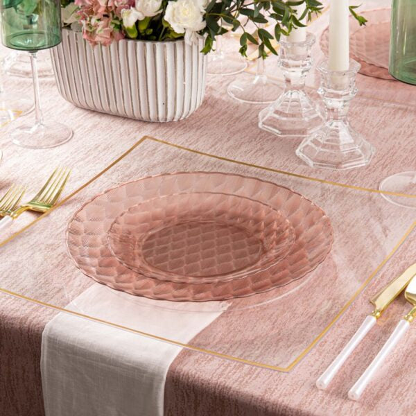 Timeless Rose Combo Plates
