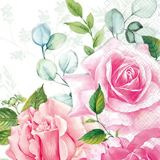 Beverly White Guest Napkins (16 Count)