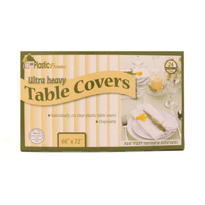 Clear Ultra Heavy Table Cover