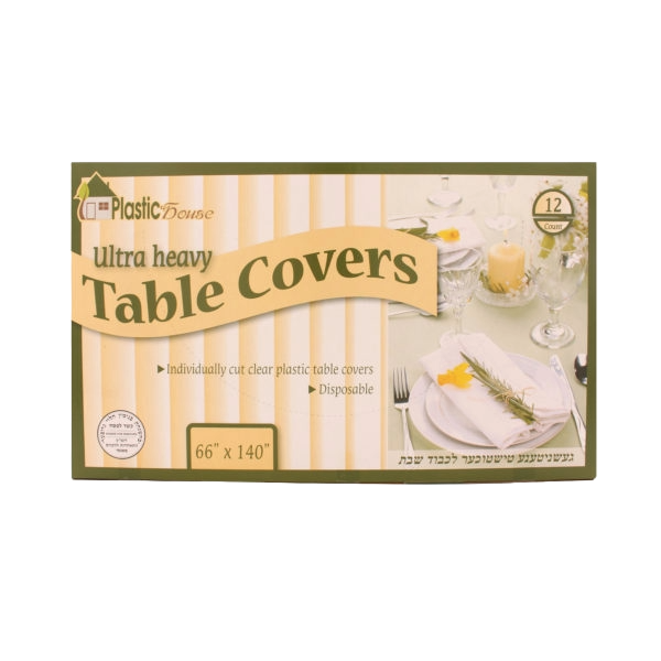 Clear Ultra Heavy Table Cover