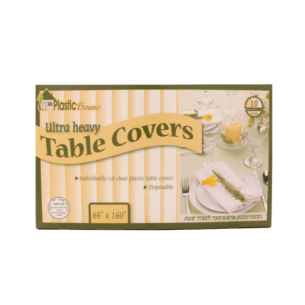 Clear Ultra Heavy Table Cover