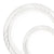 Dinner Collection Clear Plastic Plates and Bowls