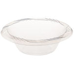 Dinner Collection Clear Plastic Plates and Bowls