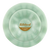 Ribbed Green Pearl Combo Plates