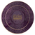 Icicles Purple/Gold Rim Combo Plates