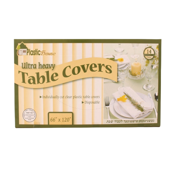 Clear Ultra Heavy Table Cover