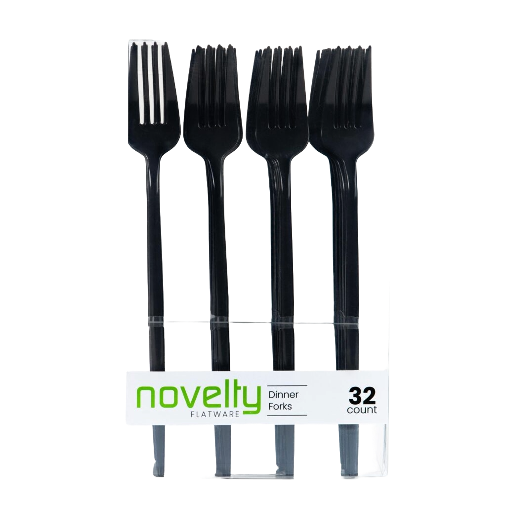 Novelty Flatware Black