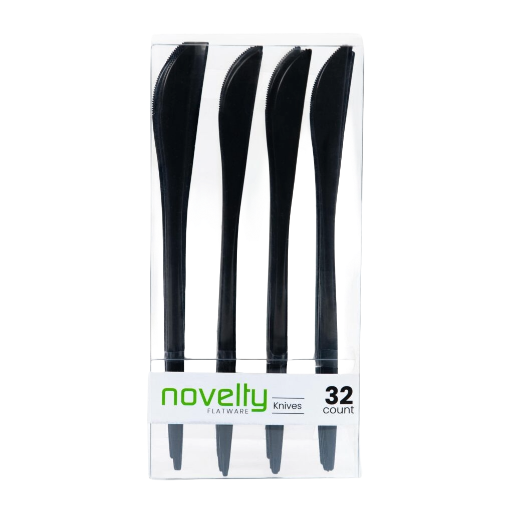 Novelty Flatware Black