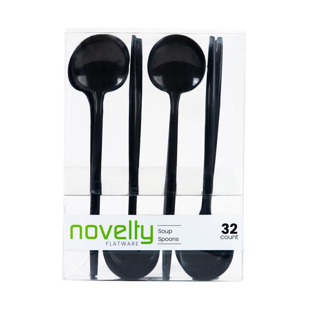 Novelty Flatware Black