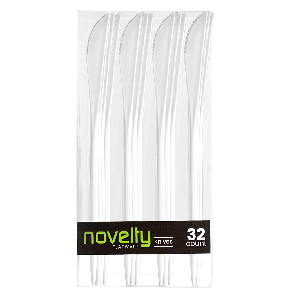 Novelty Flatware White