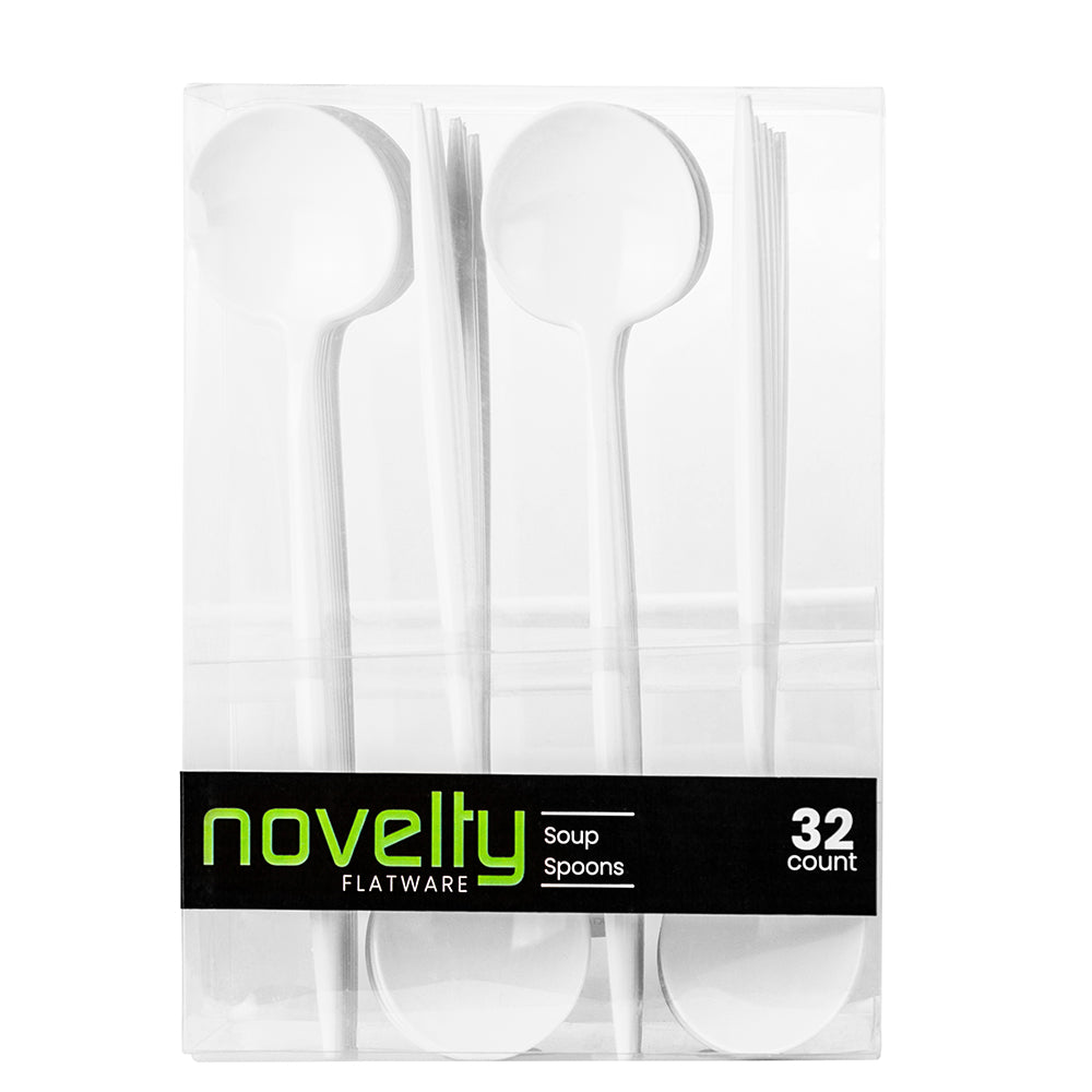 Novelty Flatware White