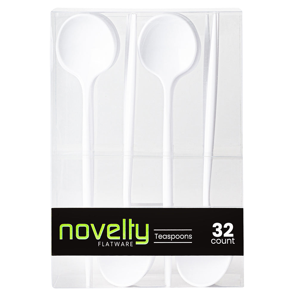 Novelty Flatware White