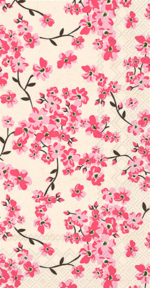 Cherry Blossoms Guest Napkins (16 Count)