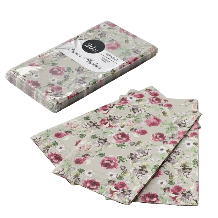 Bouquet Dinner Napkins