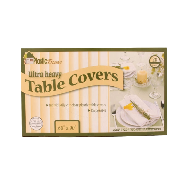 Clear Ultra Heavy Table Cover