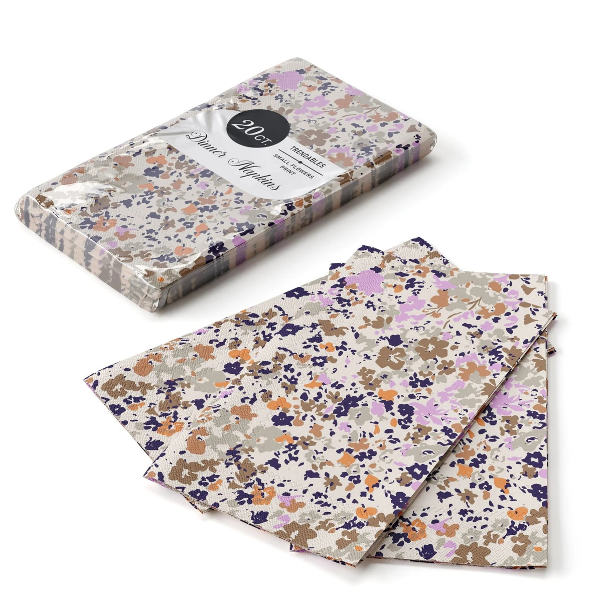 Small Flower Dinner Napkins