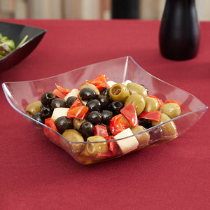 Wavetrends 32 OZ Clear Salad Bowl and Lid