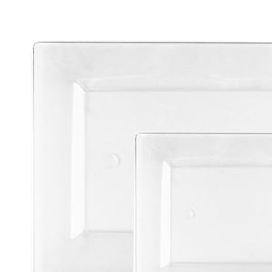 Splendid Collection Clear Rectangle Plates