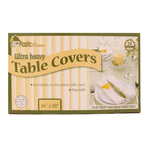 Clear Ultra Heavy Table Cover