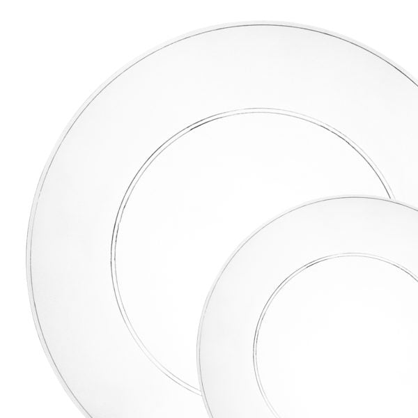 Mod Collection Round Clear Plates and Bowls