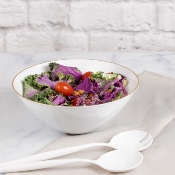 Salad Bowls with Lid Option (150 OZ) - Pristine Party Source