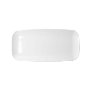 Organic White Rectangle Tray (2 Count)