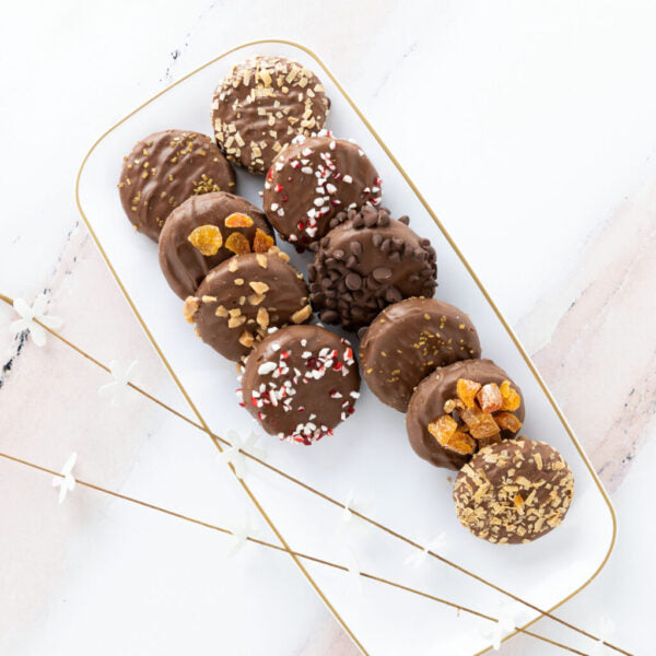 Organic White/Gold Rim 10.6&quot; Rectangle Tray (2 Count)