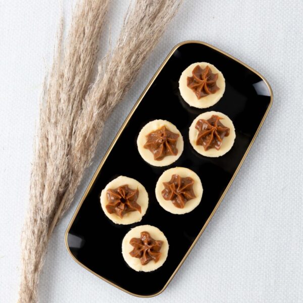 Organic Black/Gold Rim 10.6&quot; Rectangle Tray (2 Count)