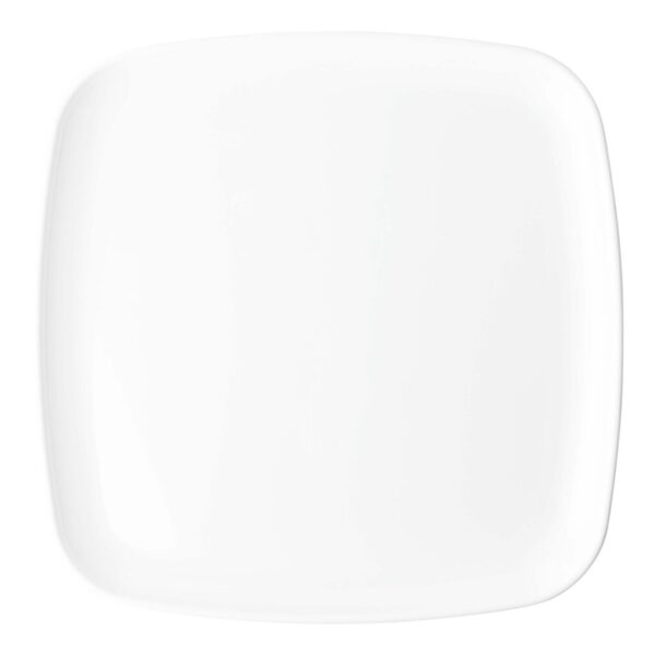 Organic 14" White Square Tray