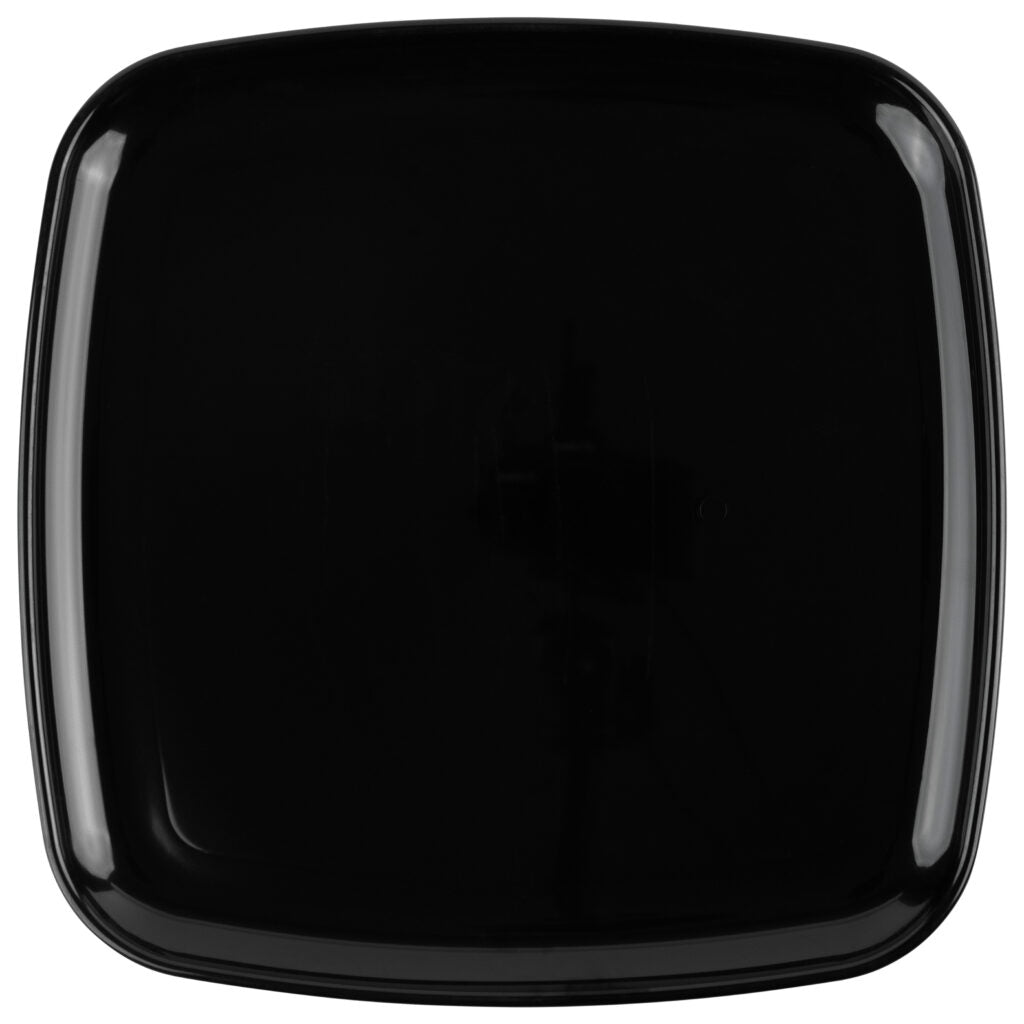 Organic 14&quot; Black Square Tray