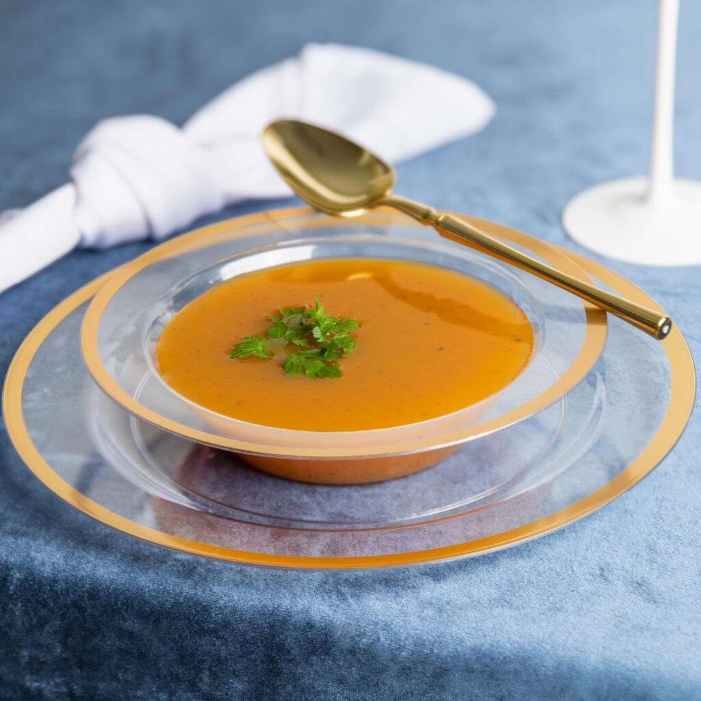 Contrast Clear/Gold Rim Collection