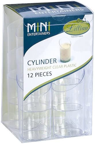 Cylinder 2 OZ Mini Mousse Cups