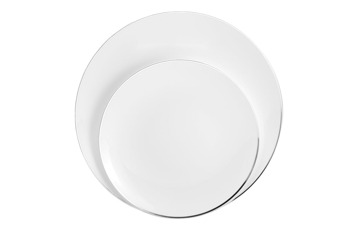Classic White/ Silver Rim Collection