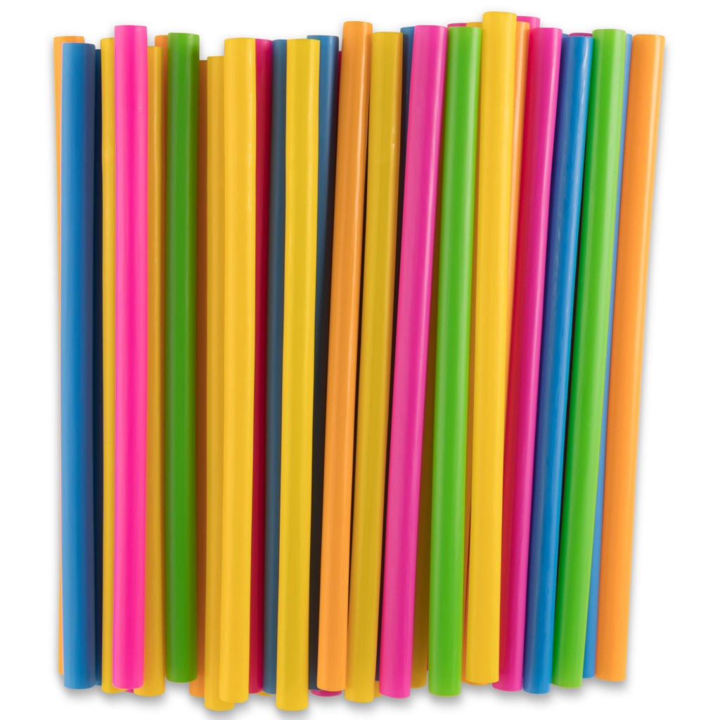 Colored Smoothie Straws (100 count)