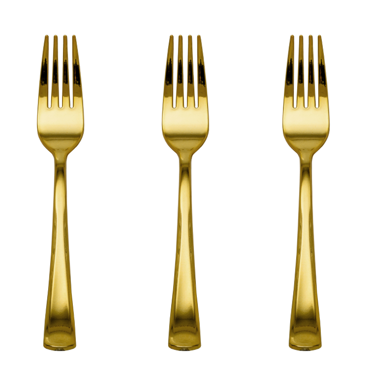 Exquisite Classic Gold Cutlery (20 count)