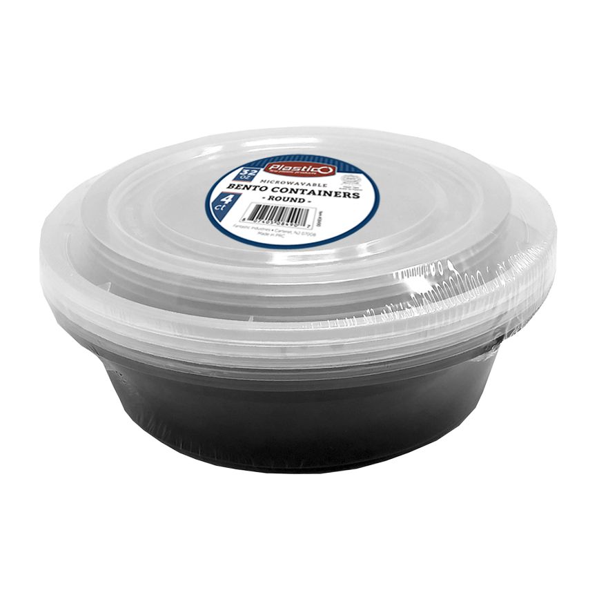 Lollicup FP-DC32-PPU 32 oz Deli Containers (Case of 500)