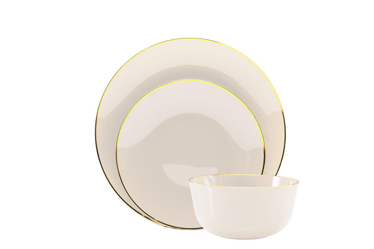 Trendables Ivory Classic Dinnerware Collection