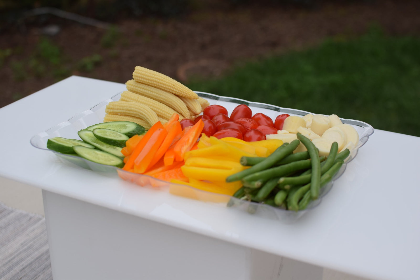 9x13 Clear Serving Tray