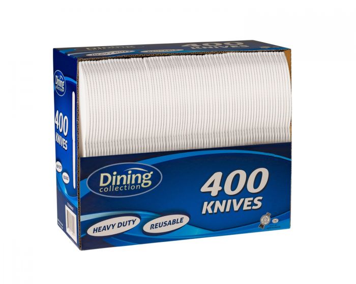 Medium Weight Plastic Knives (400 Count)