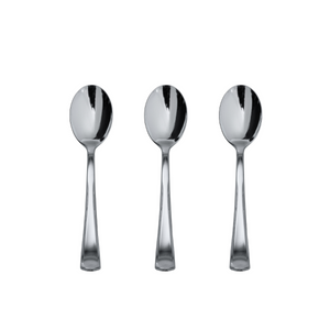 Exquisite Classic Silver Cutlery (20 Count)