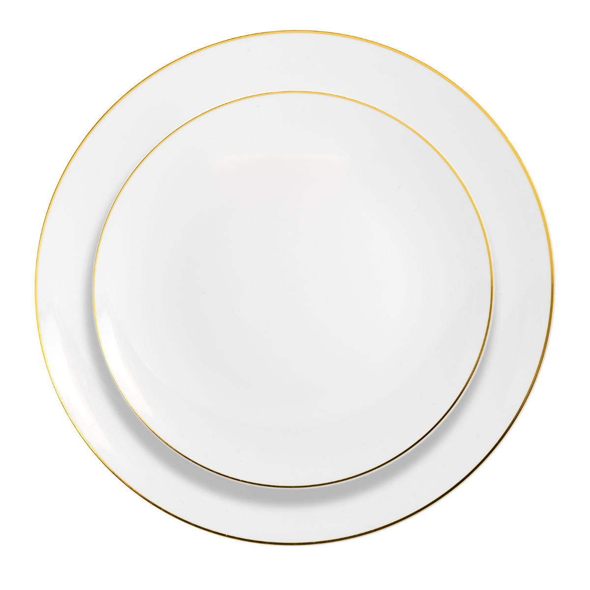 Classic White/Gold Rim Collection